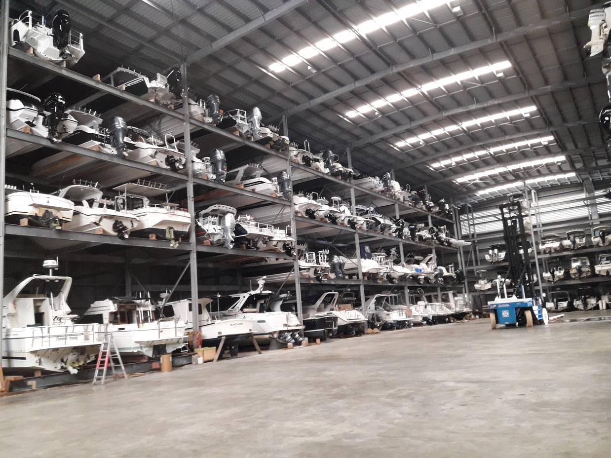 Dry Stack Boat Storage TMIA Tauranga Marine Industry Business&Services